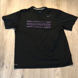 University of Washington football Drifit tee